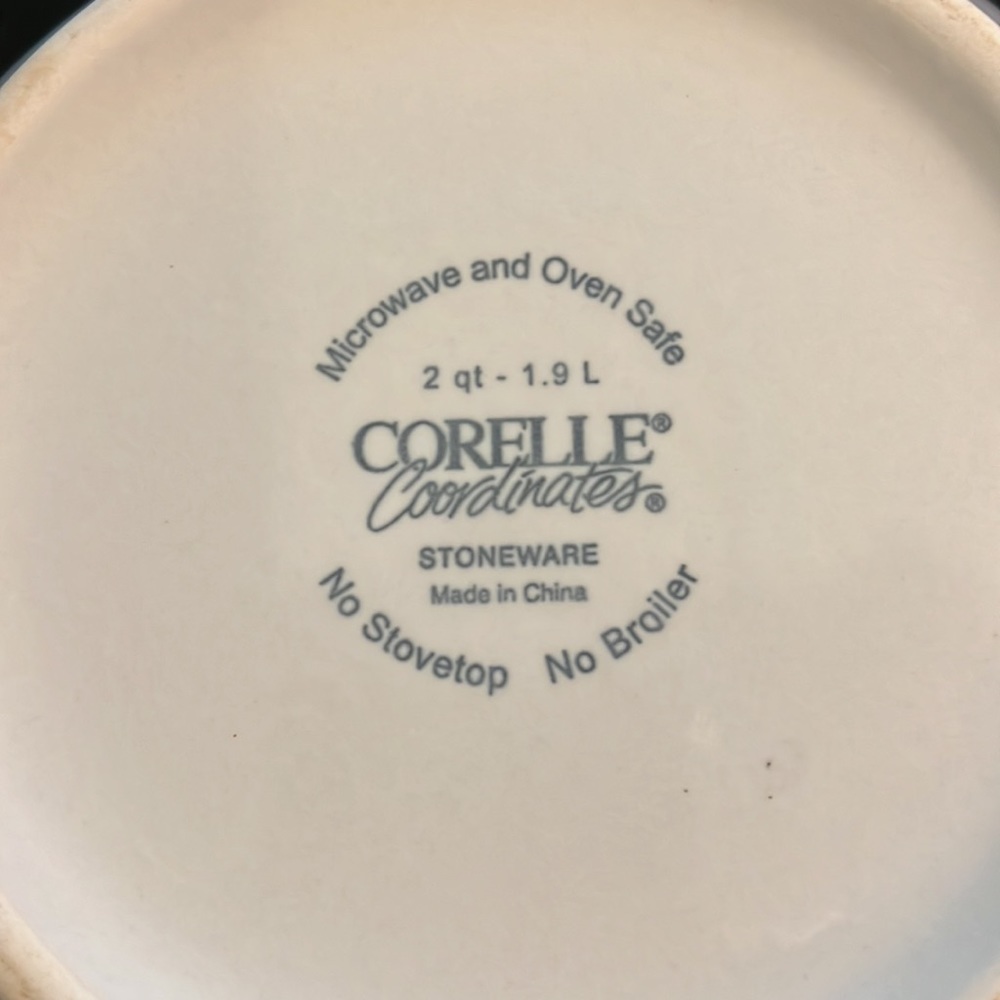 8.75" Mixing Bowl Callaway (Corelle) - Excellent Condition - Picture 7 of 7